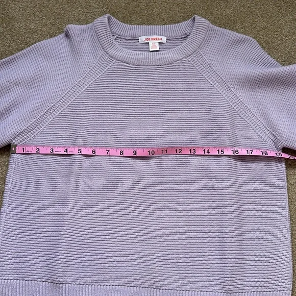 ✨NEW Joe Fresh Ribbed Sweater Size Medium - Picture 9 of 10